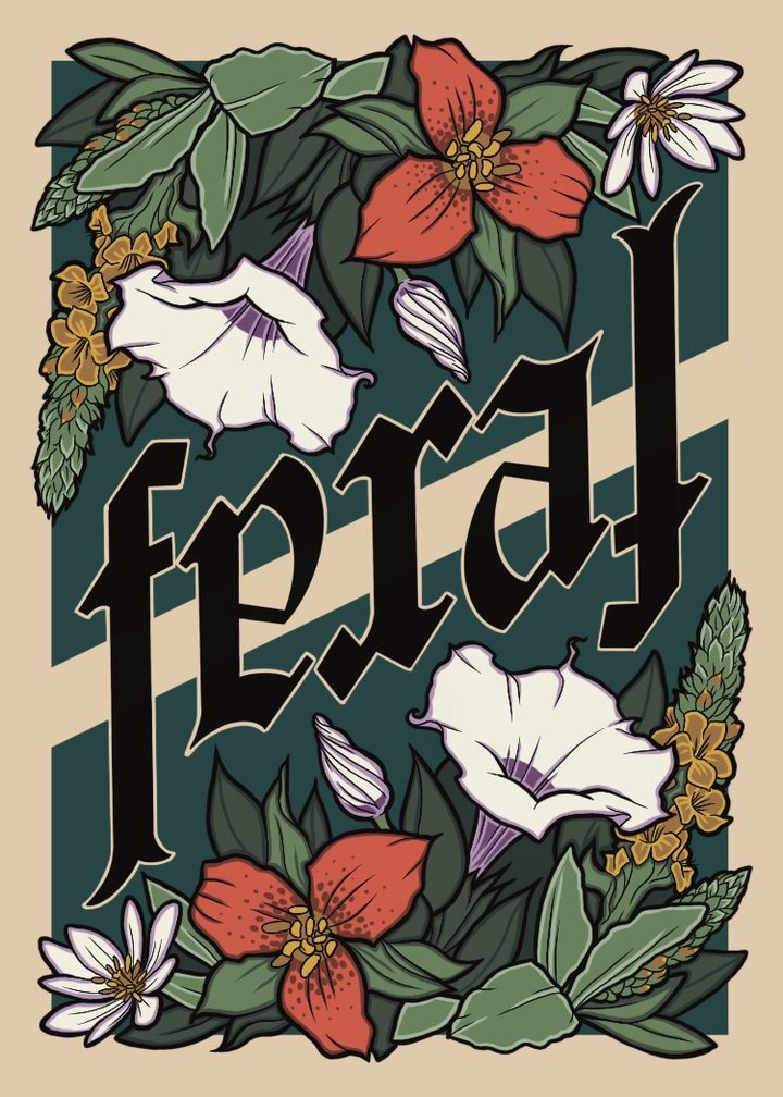 The Feral card game deck