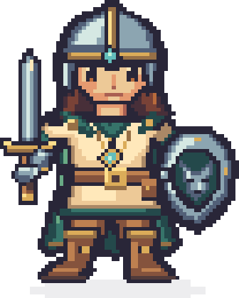 A To Do Life hero in the warrior set